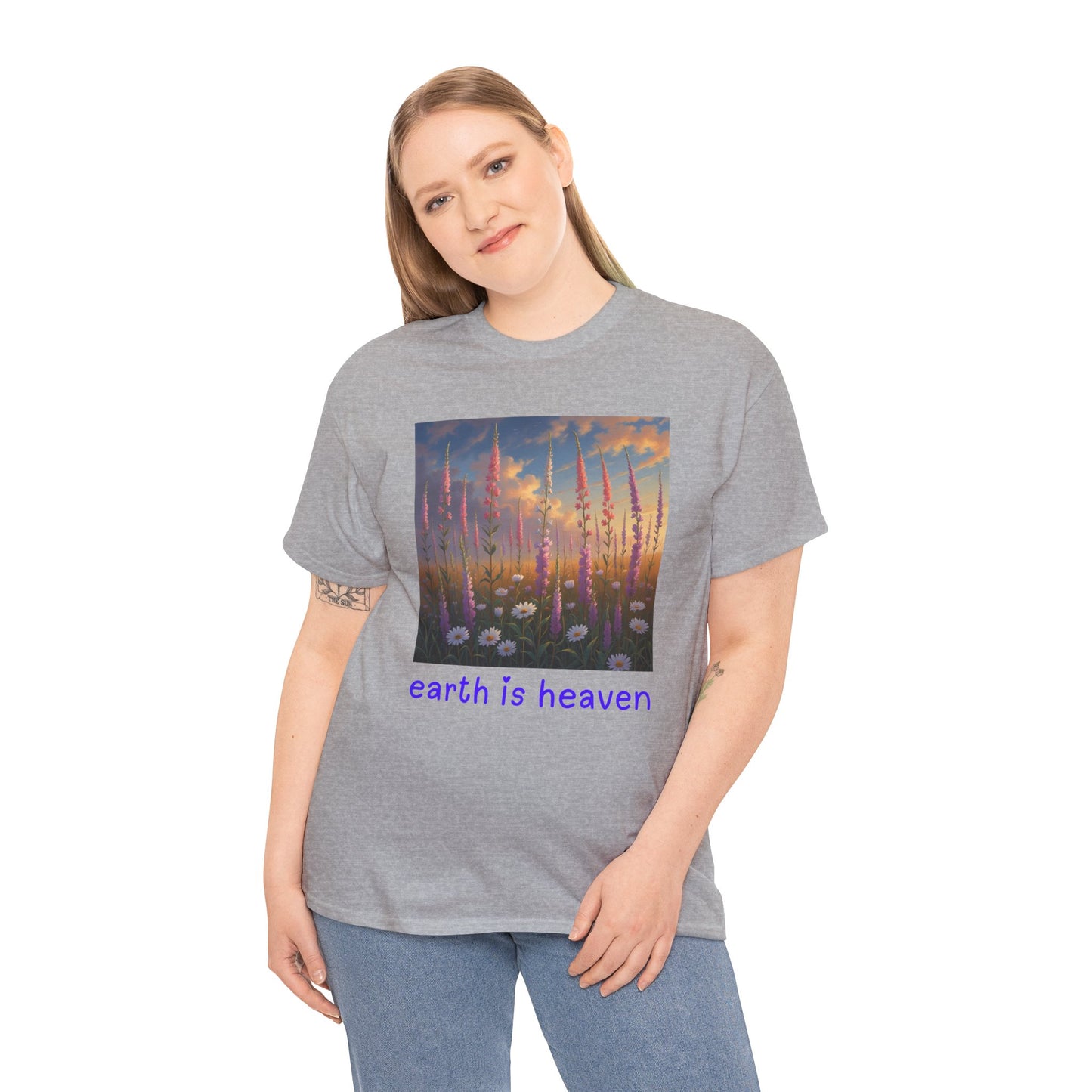 earth is heaven v3 T-shirt