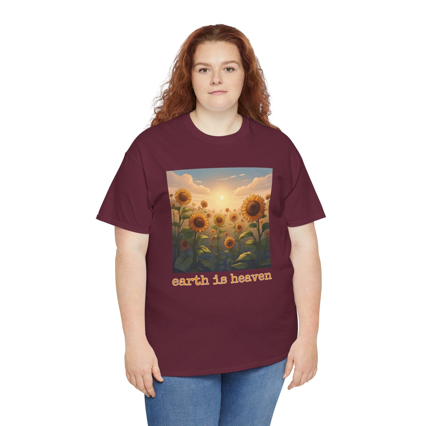 earth is heaven v2 T-shirt