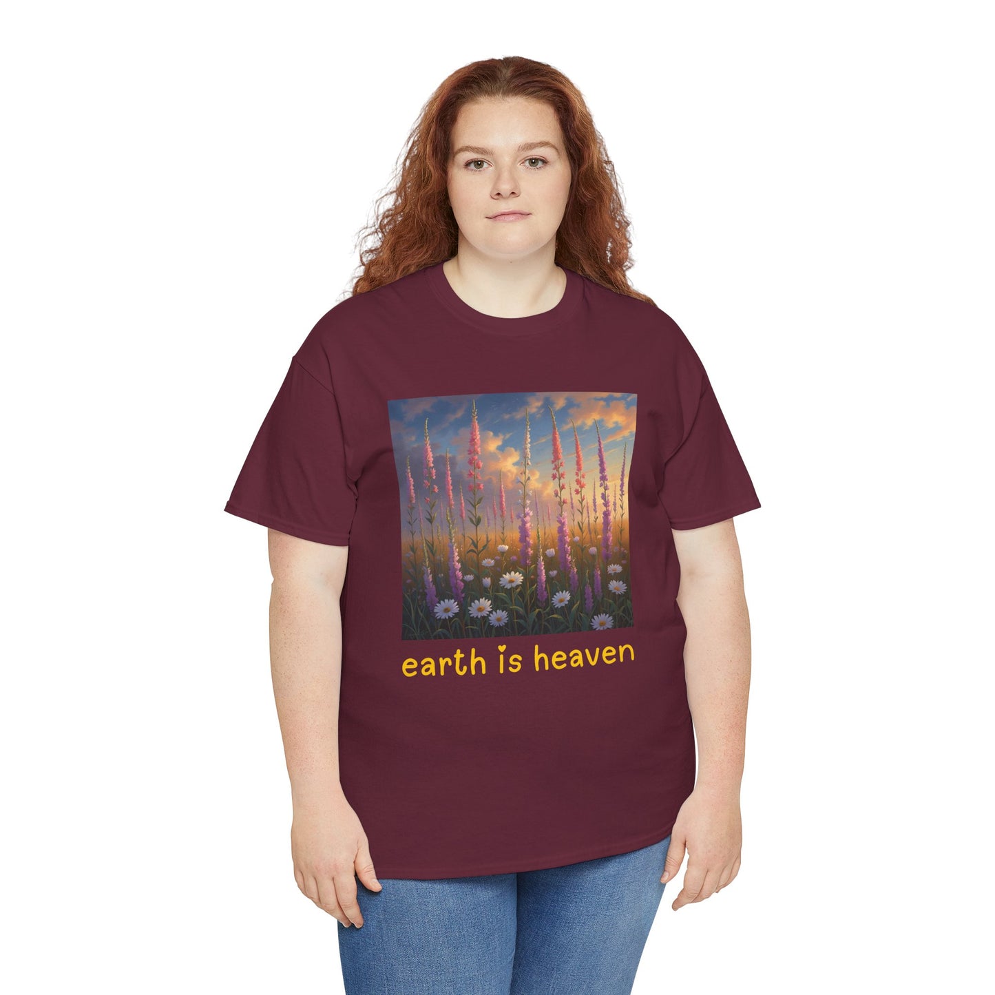 earth is heaven v3 T-shirt