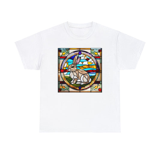 Rabbit Stained Glass T-shirt