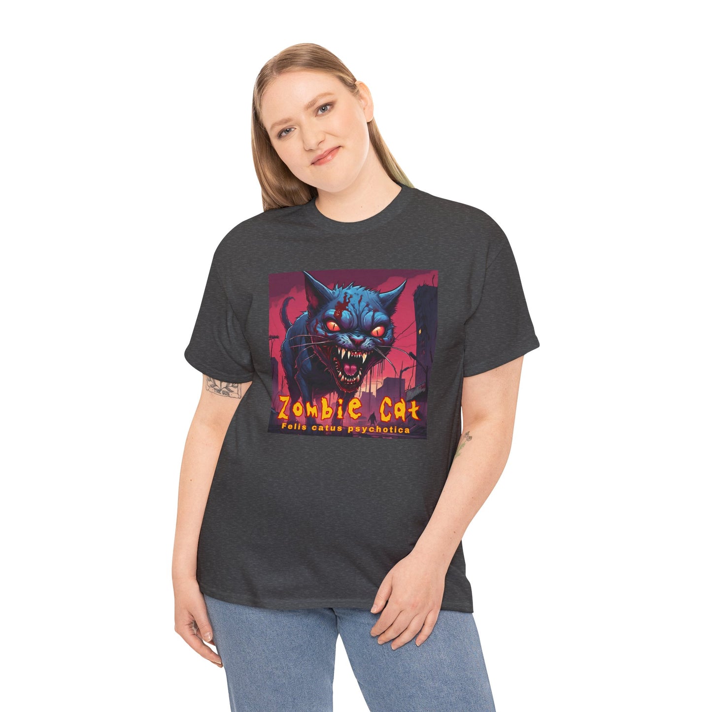Zombi Cat - T-shirt