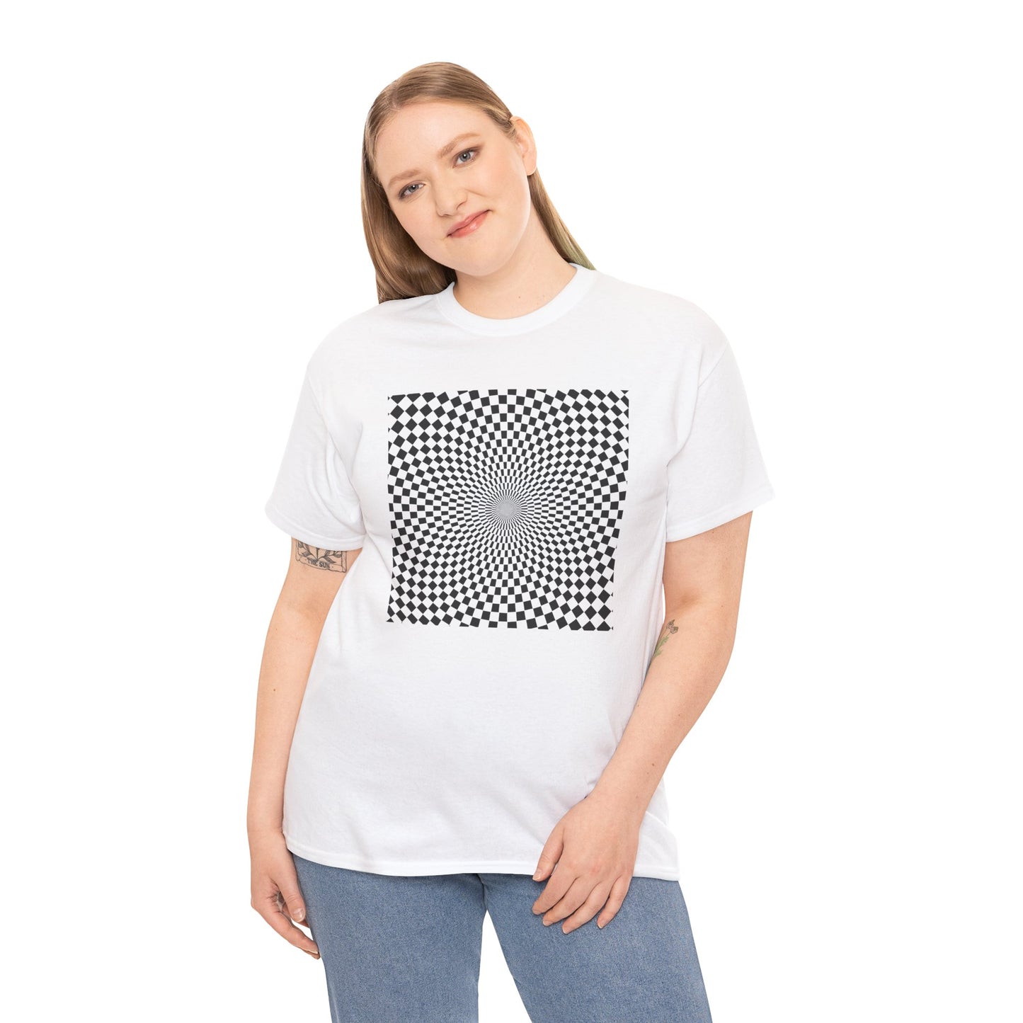 Checkerboard Illusion T-shirt