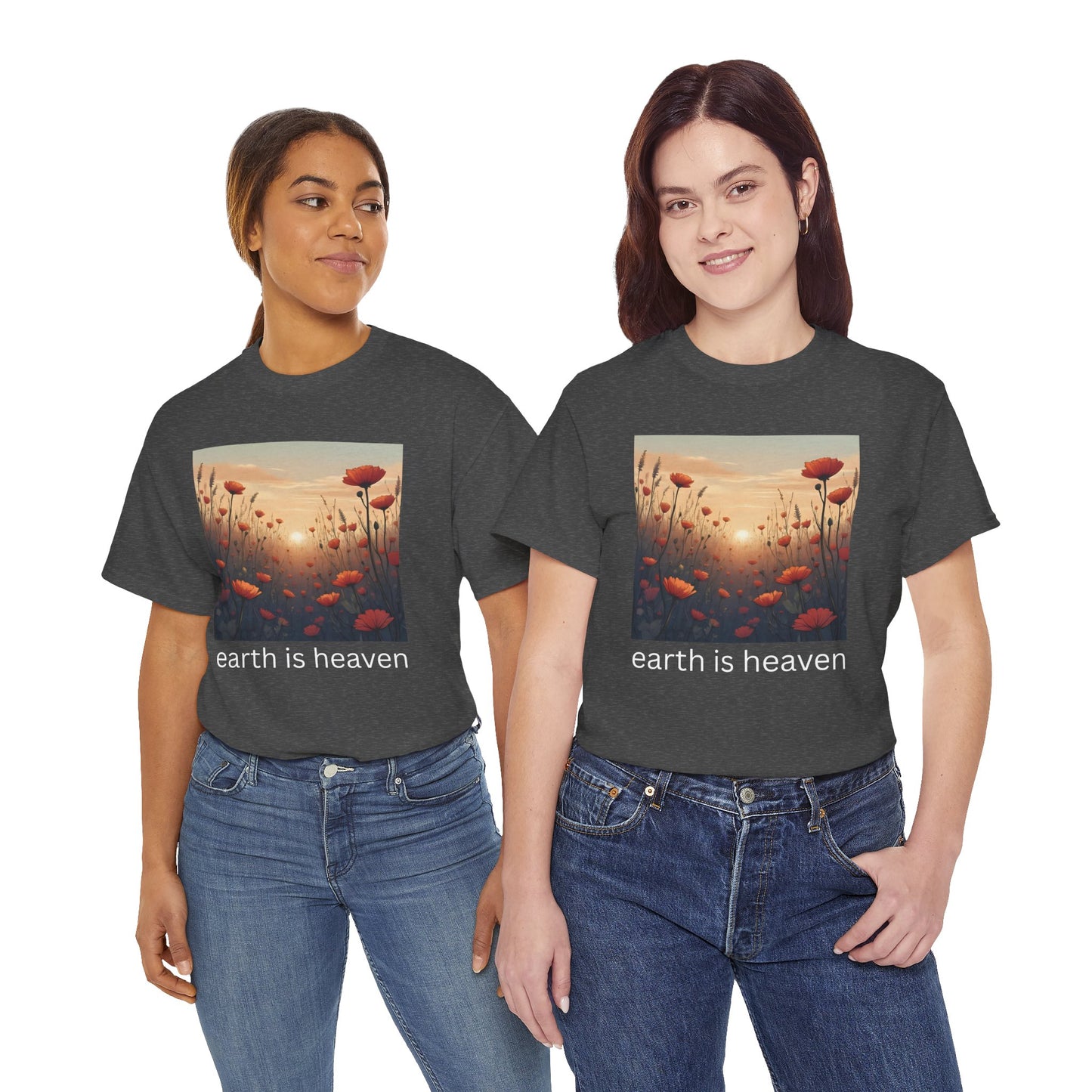 earth is heaven v4 T-shirt