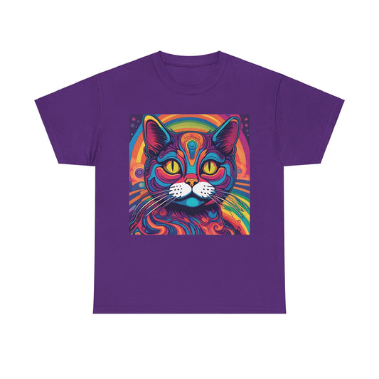 Psychedelic Cat T-shirt