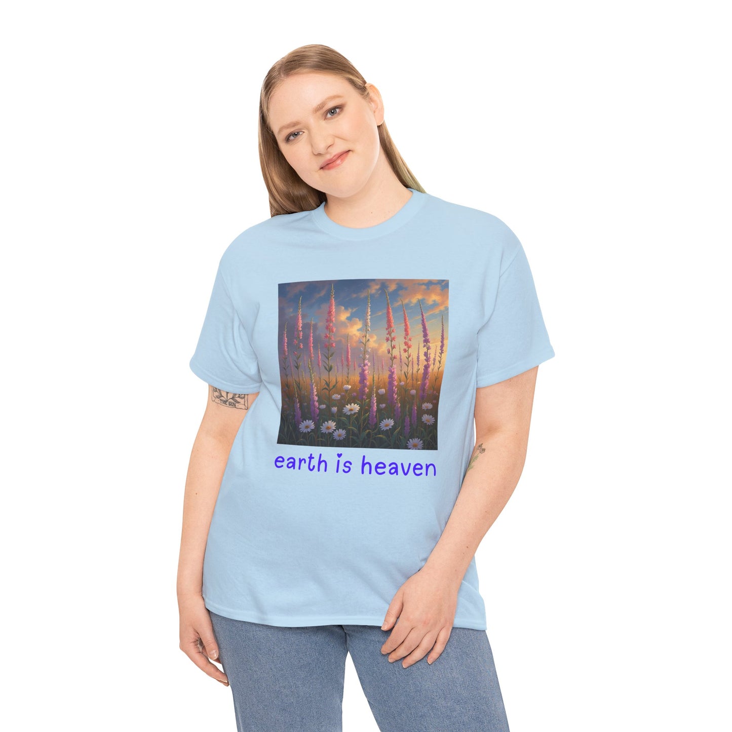 earth is heaven v3 T-shirt