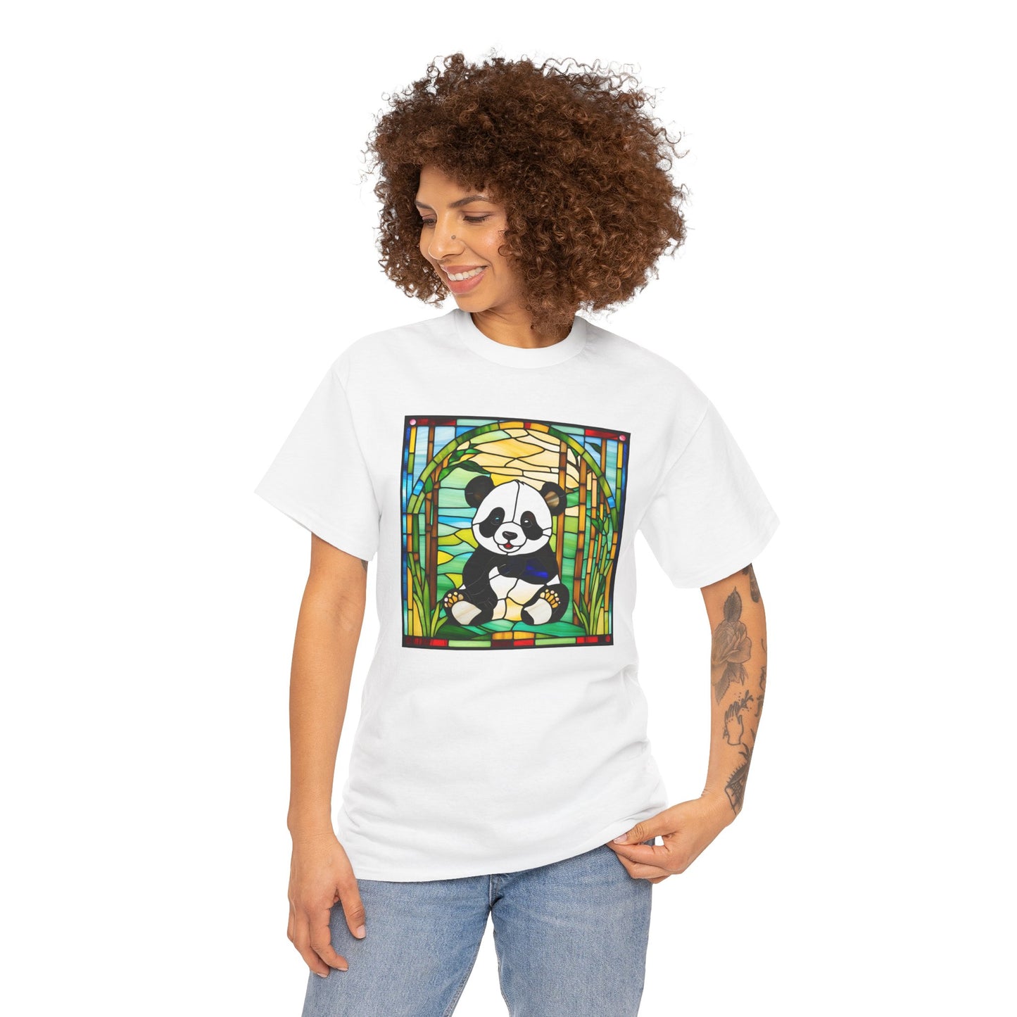 Panda Stained Glass T-shirt