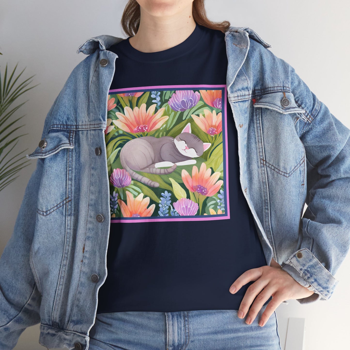 Sleeping Cat T-shirt
