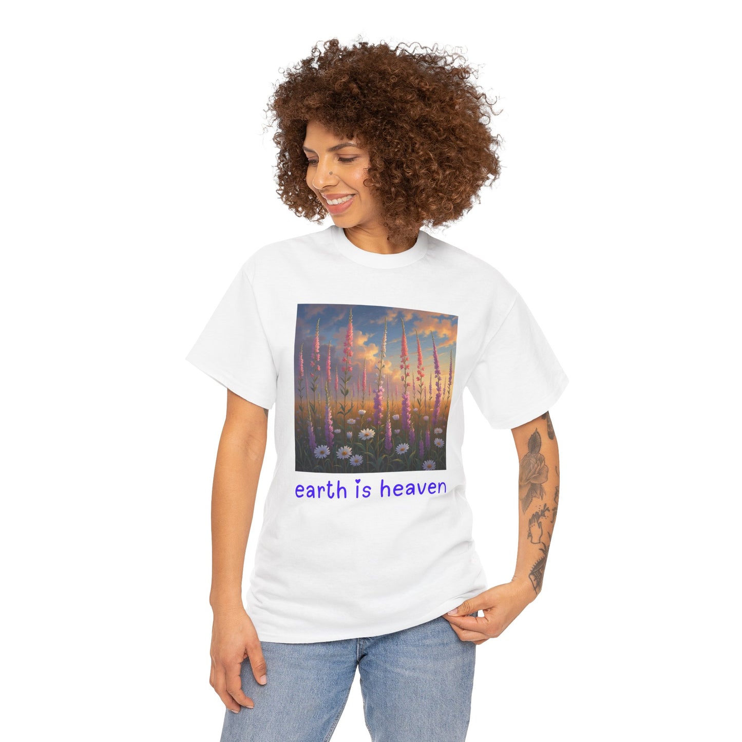 earth is heaven v3 T-shirt