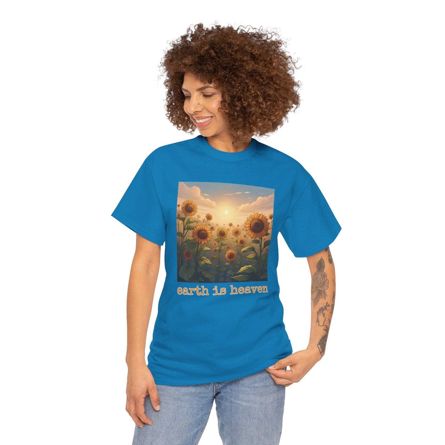 earth is heaven v2 T-shirt
