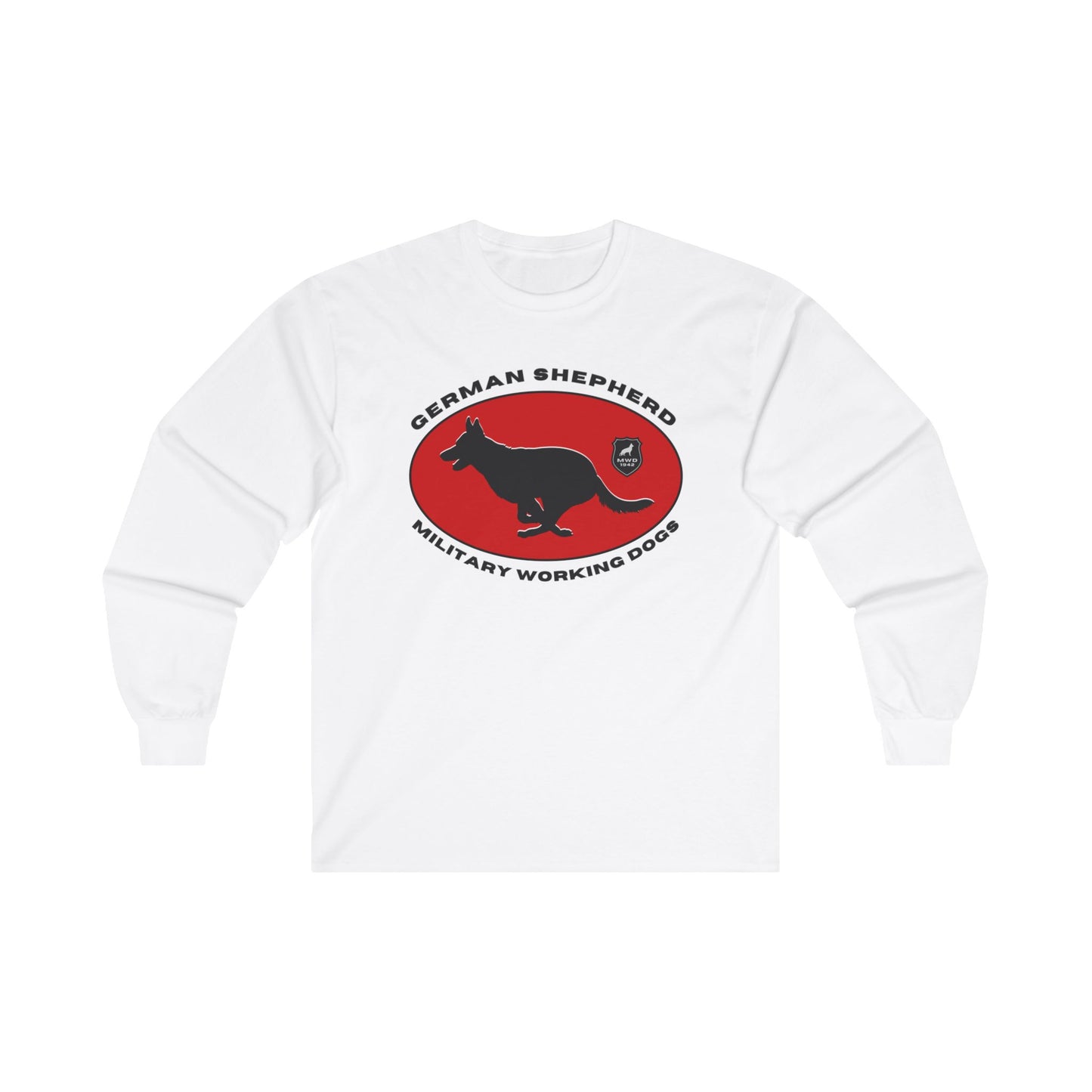 German Shepherd - Military Working Dogs - Long Sleeve Tee