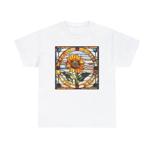 Sunflower Stained Glass T-shirt