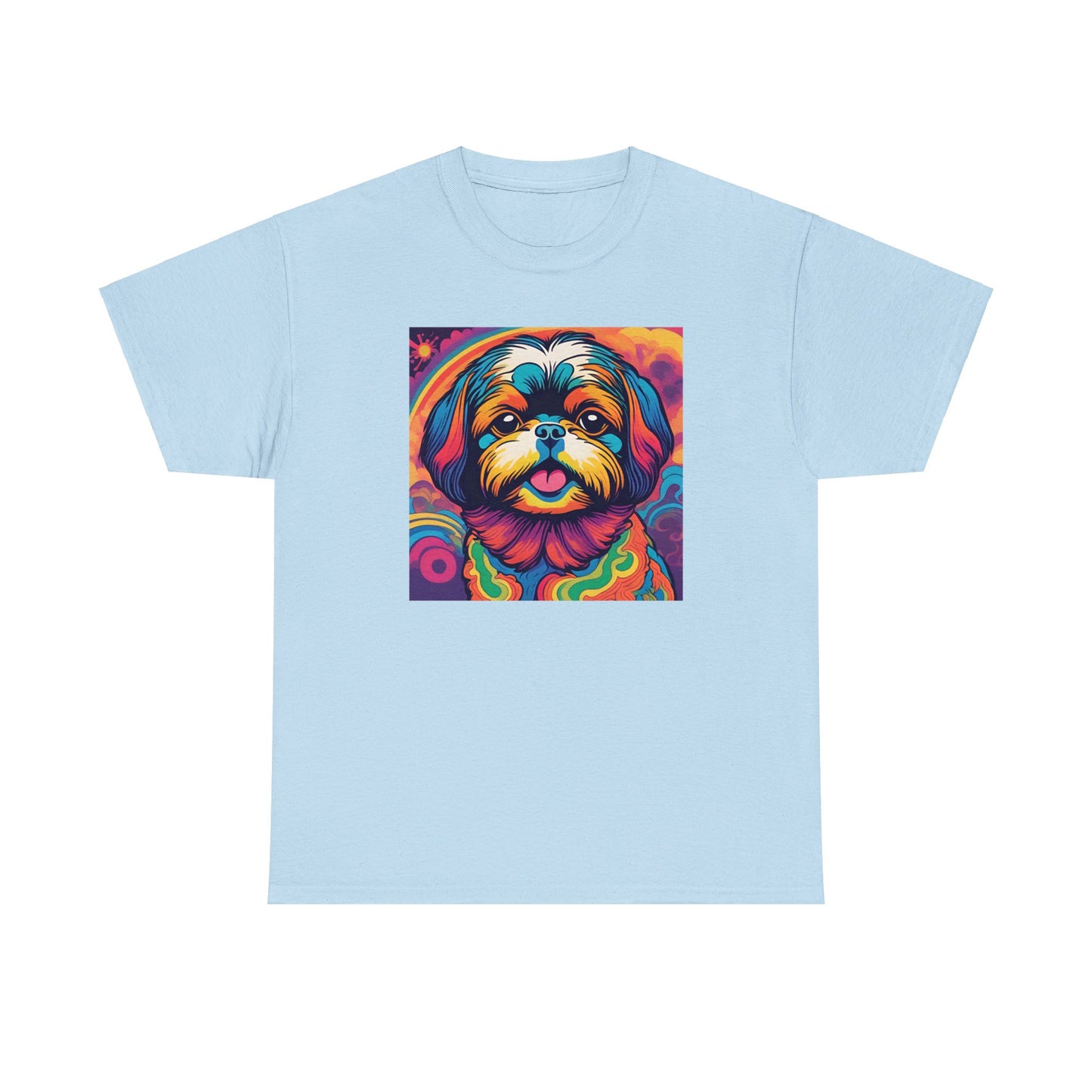 Psychedelic Shih Tzu T-shirt