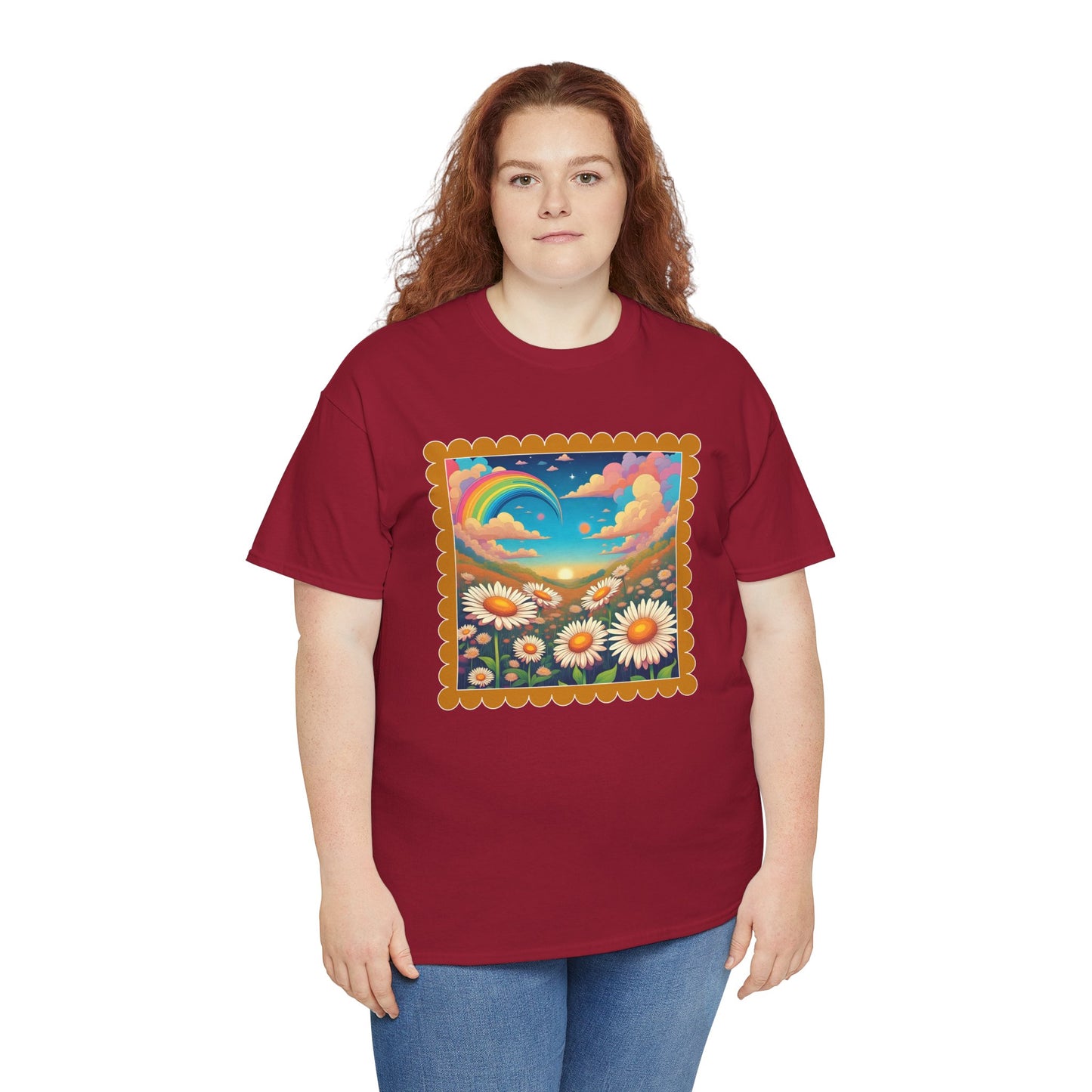 Daisies and Rainbow T-shirt