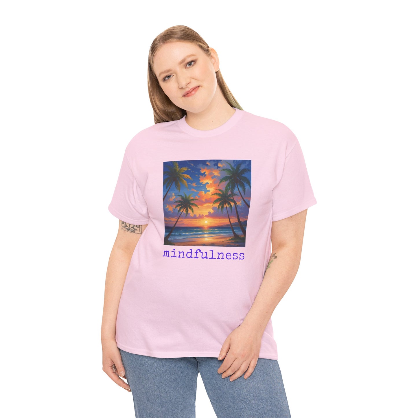Mindfulness (sunset) T-shirt