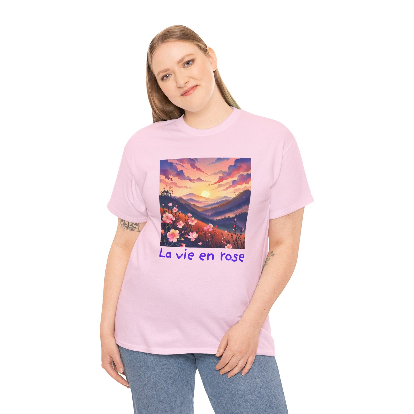 La vie en rose (Life in pink) T-shirt