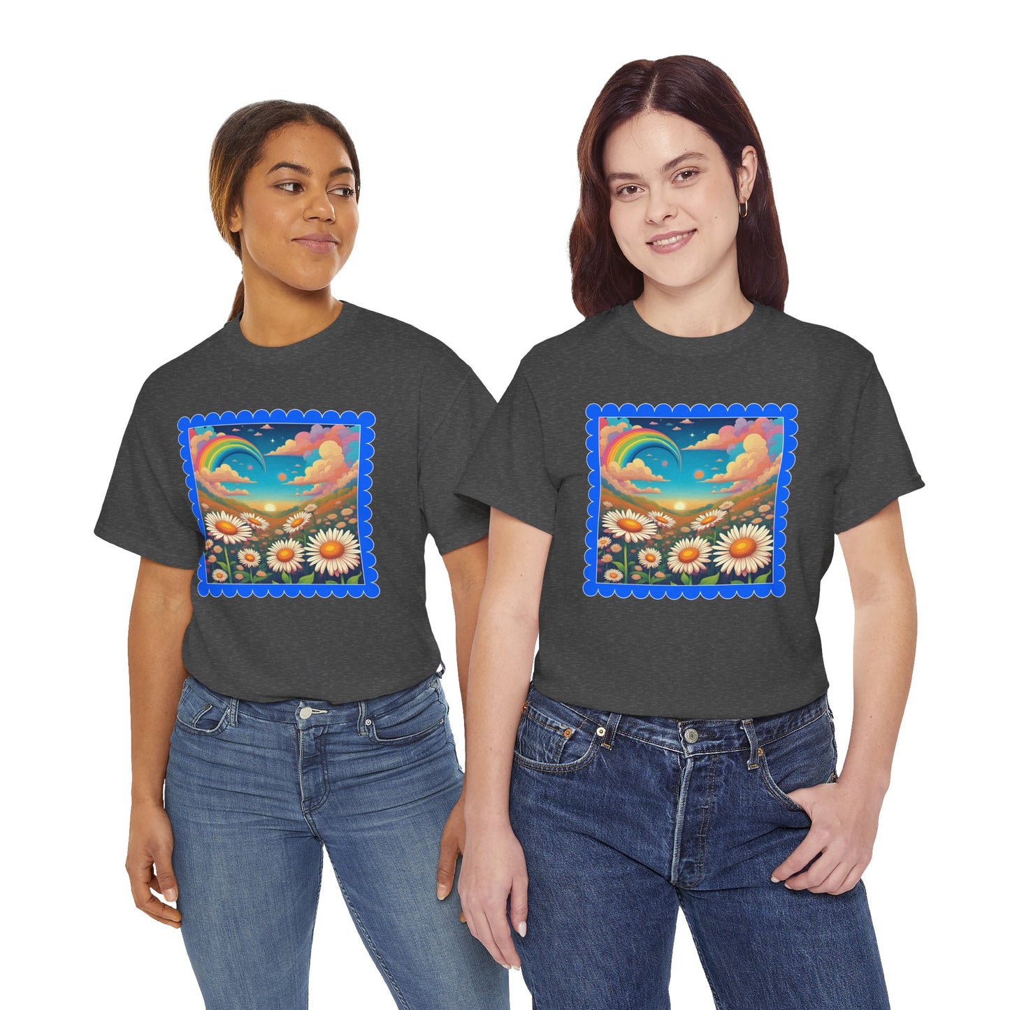 Daisies and Rainbow T-shirt