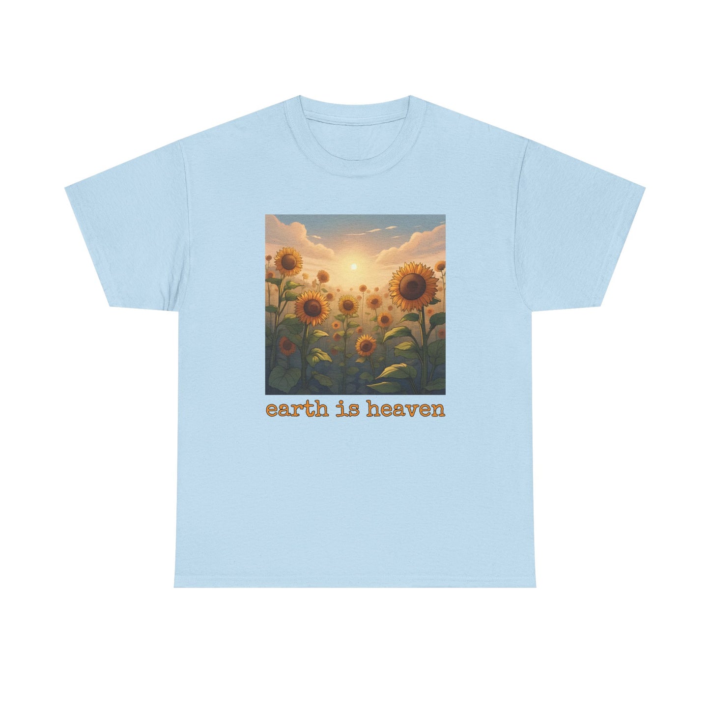 earth is heaven v2 T-shirt