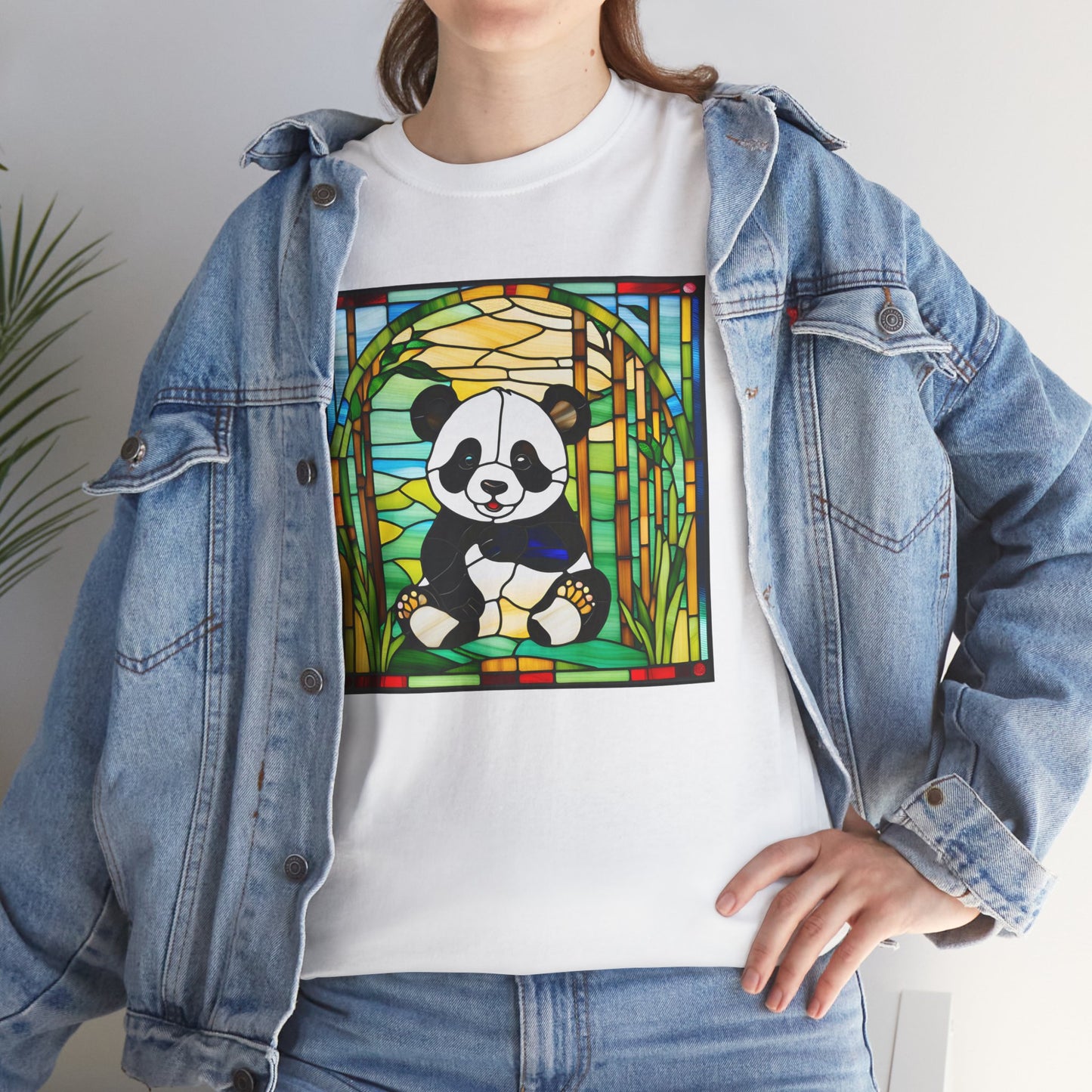 Panda Stained Glass T-shirt