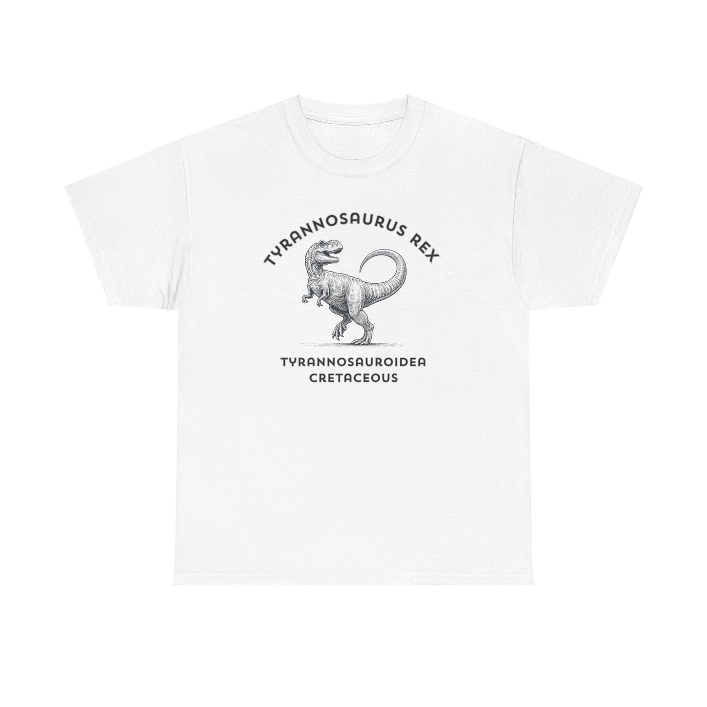 Tyrannosaurus rex with Scientific Names T-shirt