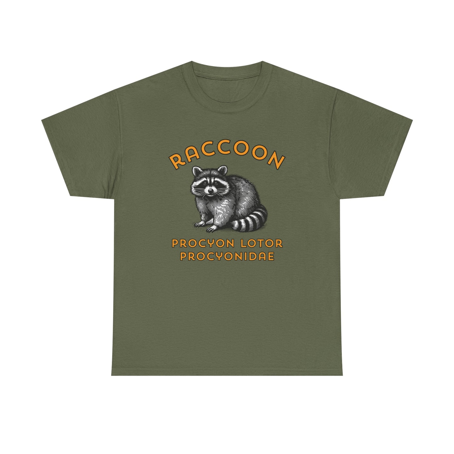 Raccoon with Scientific Names T-shirt