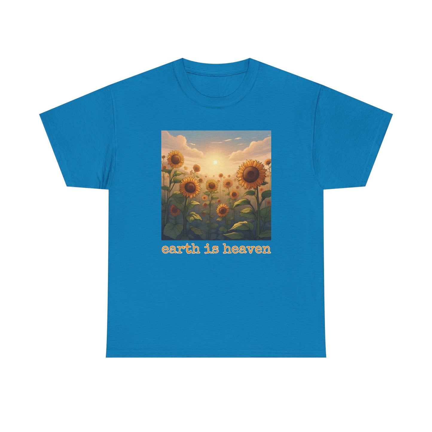 earth is heaven v2 T-shirt