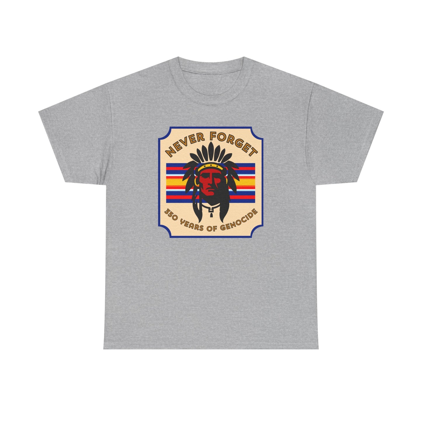 Never Forget - 350 Years of Genocide T-shirt