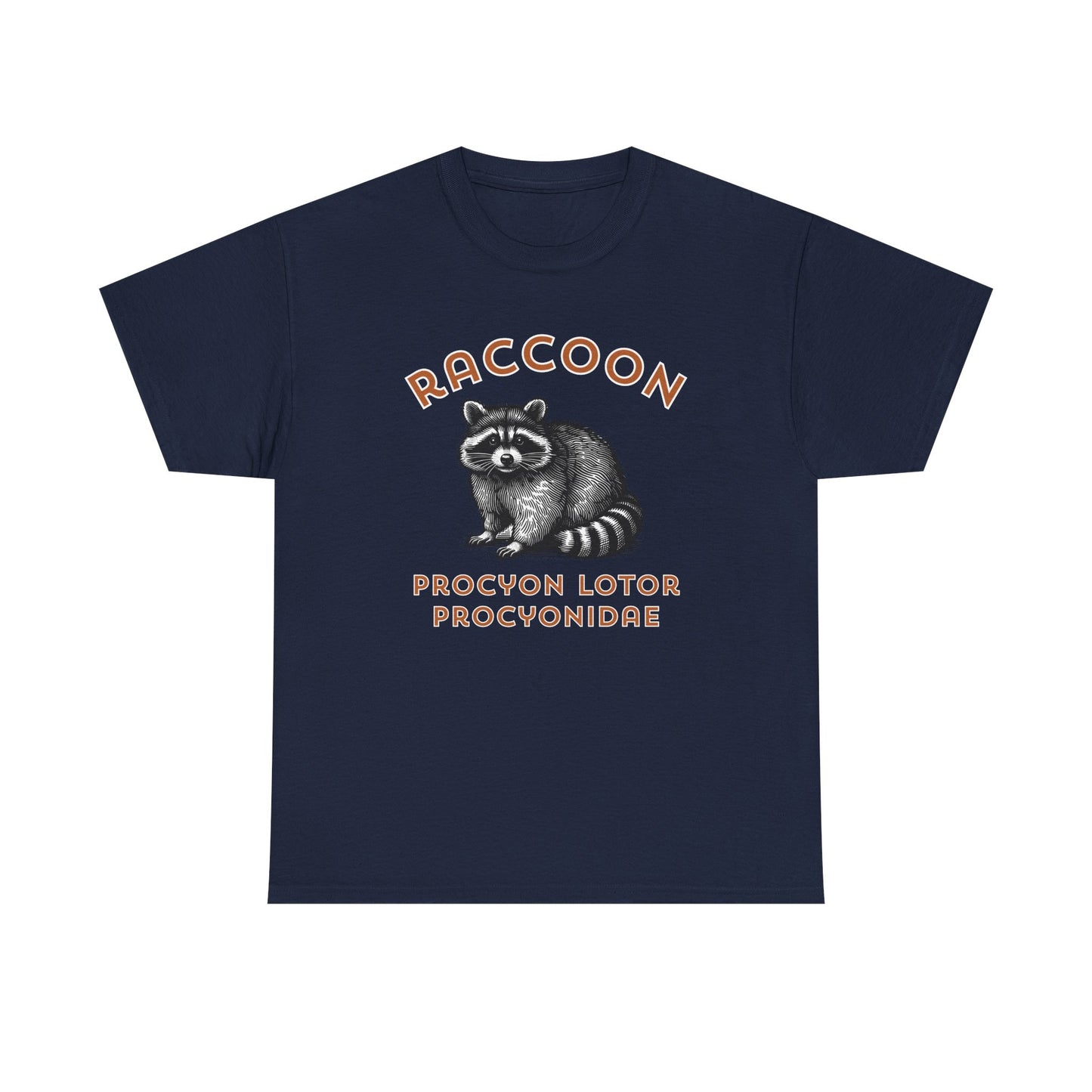 Raccoon with Scientific Names T-shirt