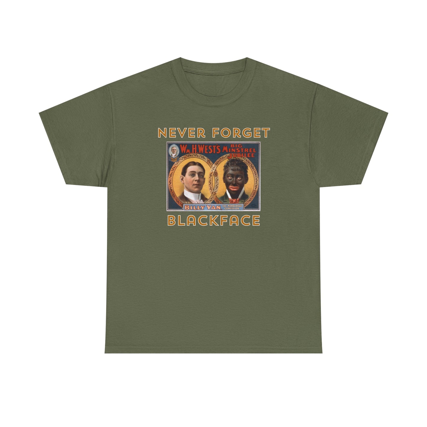 Never Forget - Blackface T-shirt