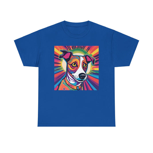 Psychedelic Jack Russell T-shirt