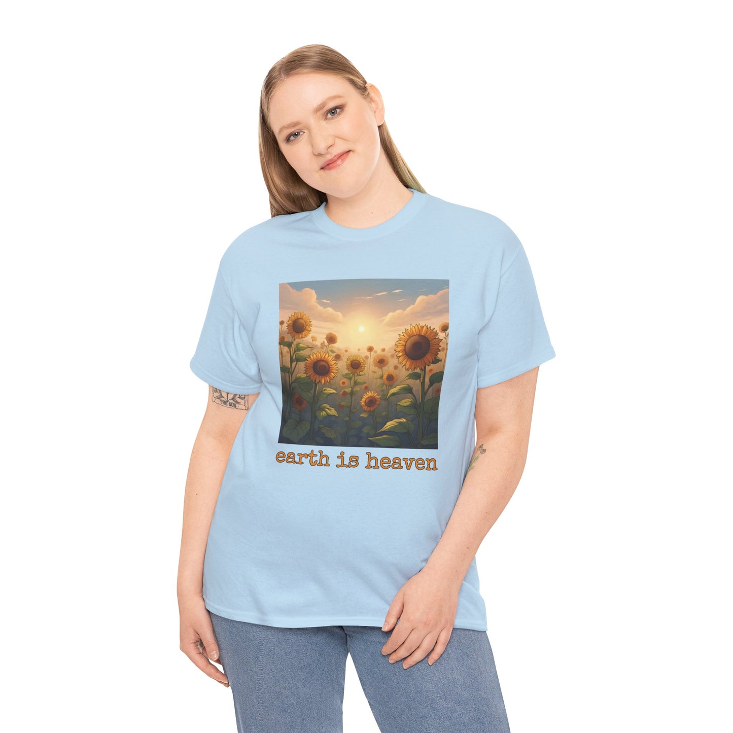 earth is heaven v2 T-shirt