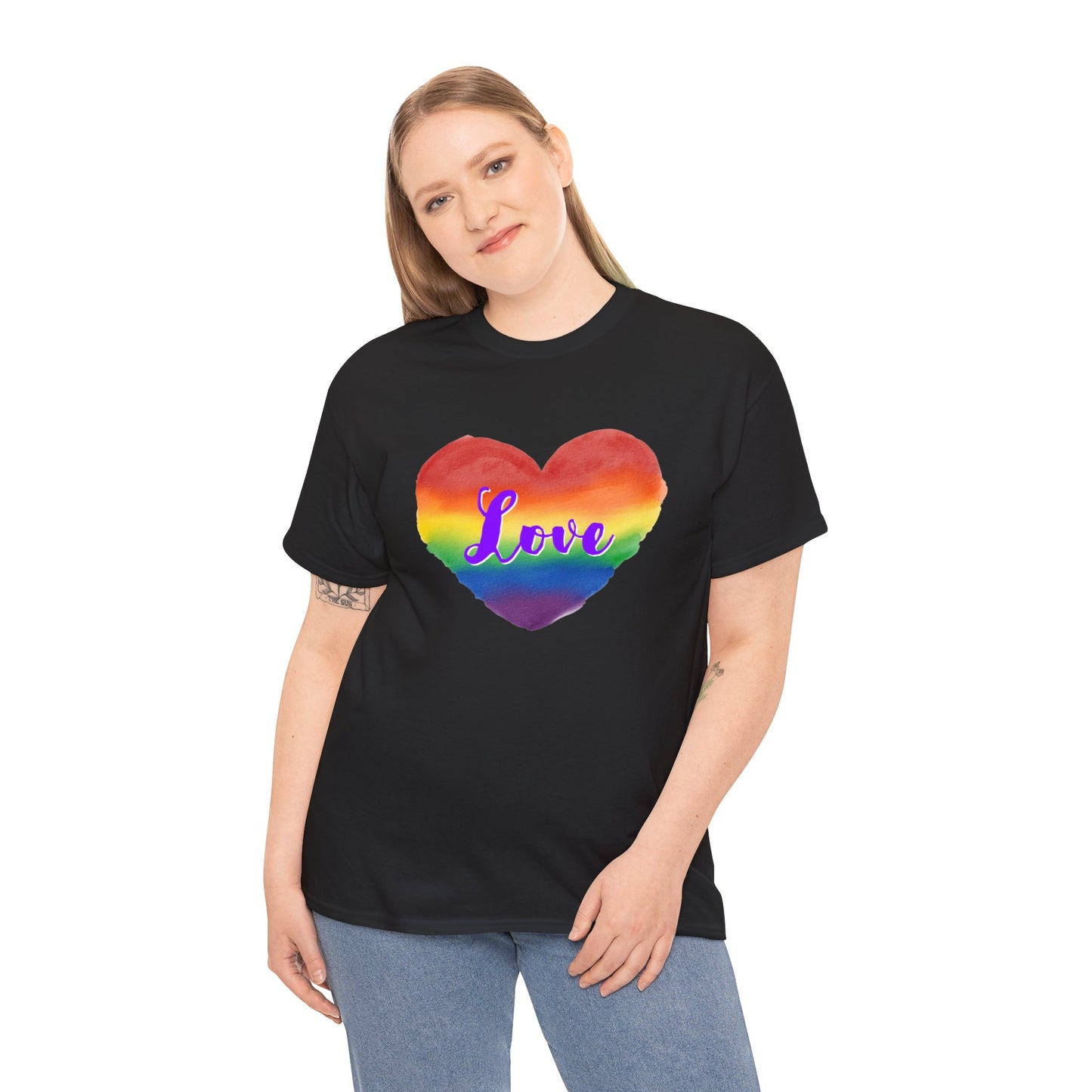 Pride Love Heart T-shirt