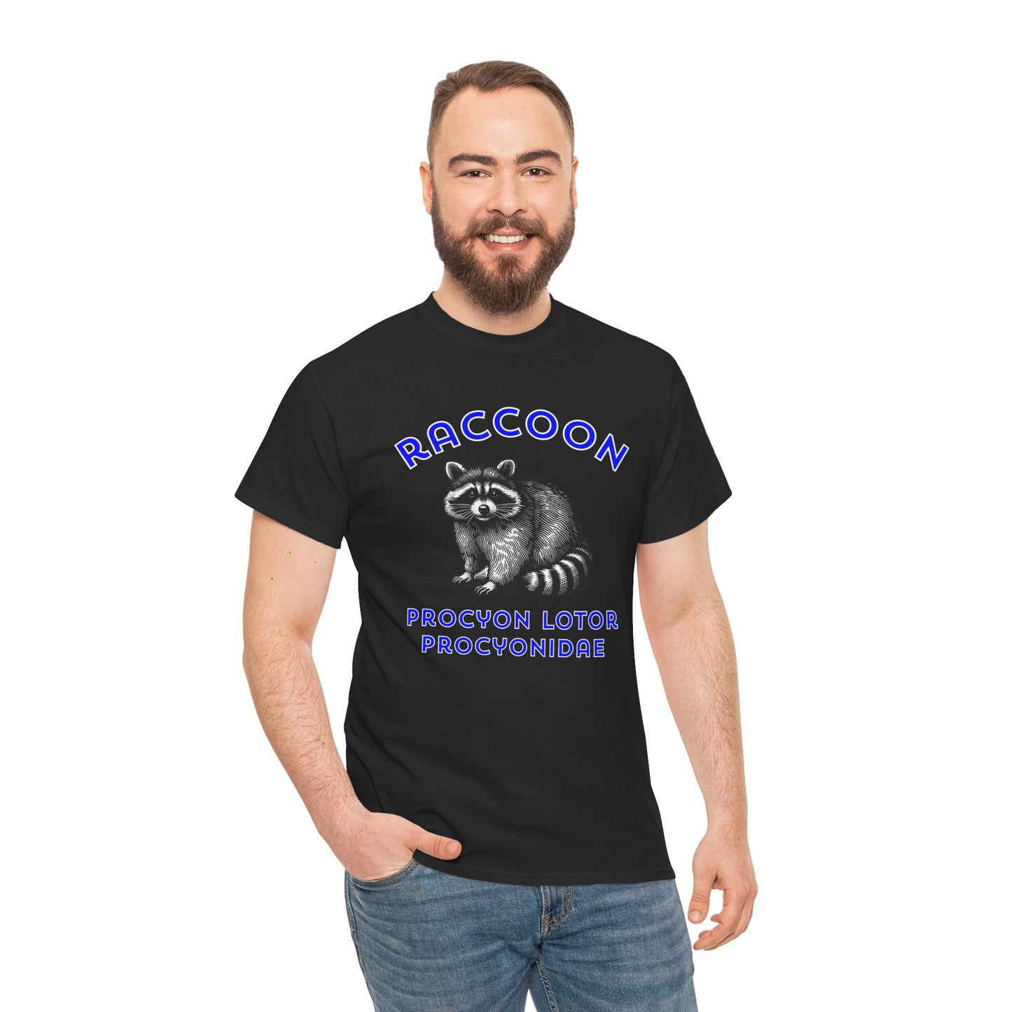 Raccoon with Scientific Names T-shirt
