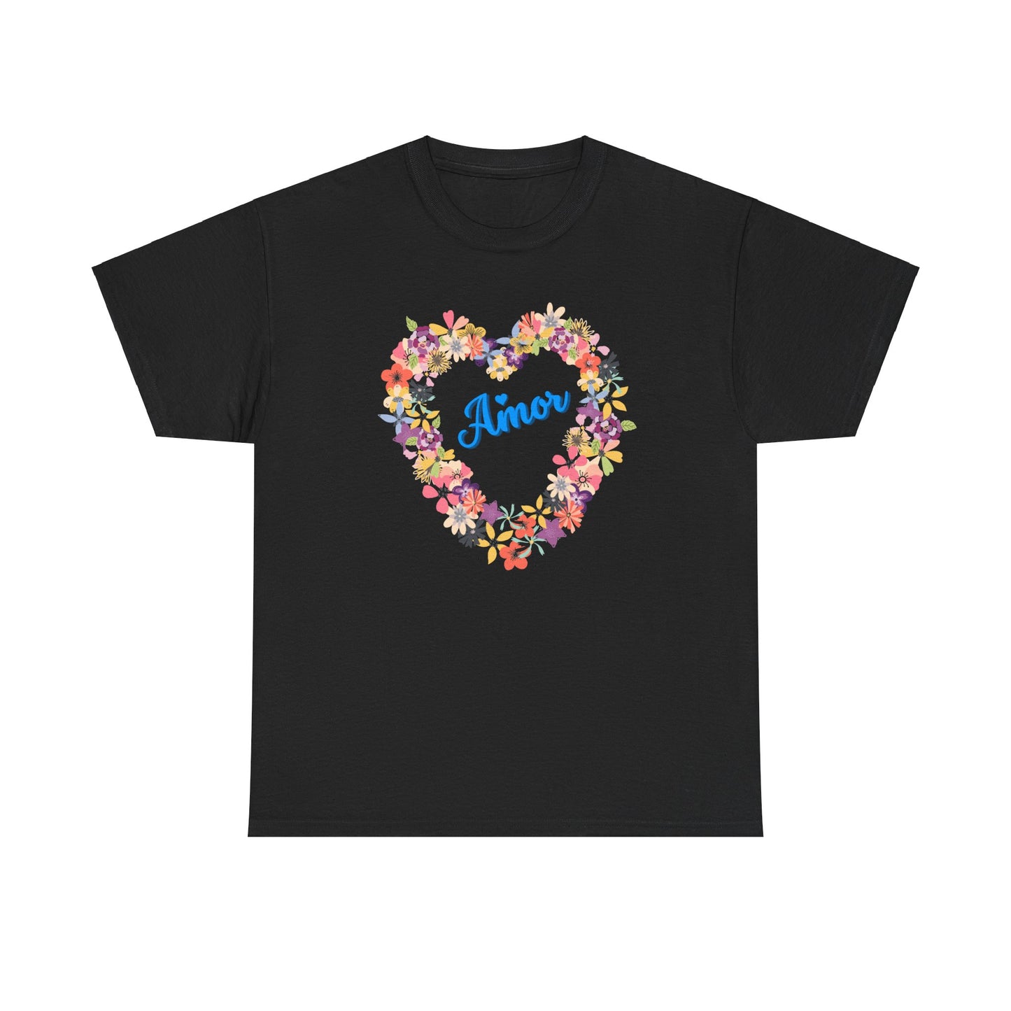 Amor with Flower Heart T-shirt