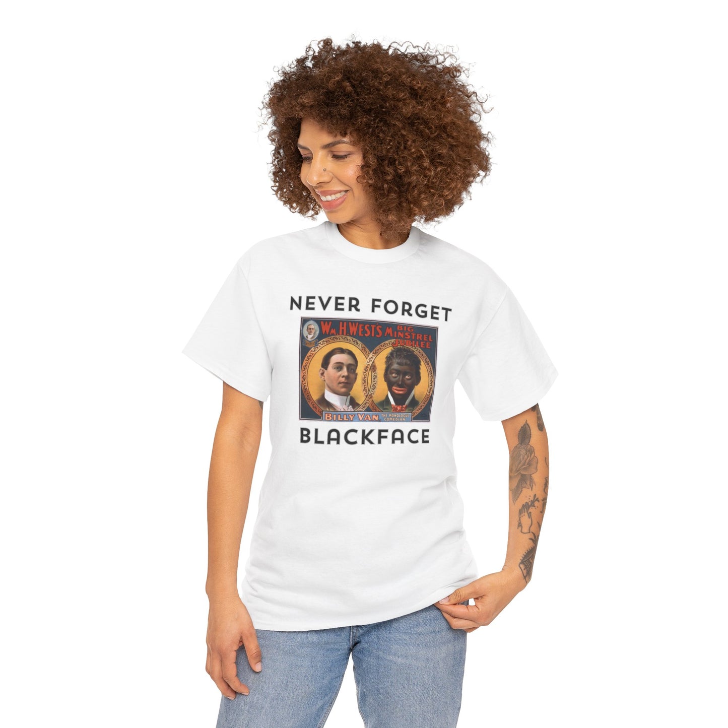 Never Forget - Blackface T-shirt