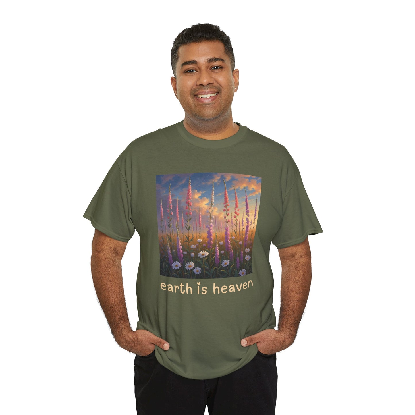 earth is heaven v3 T-shirt