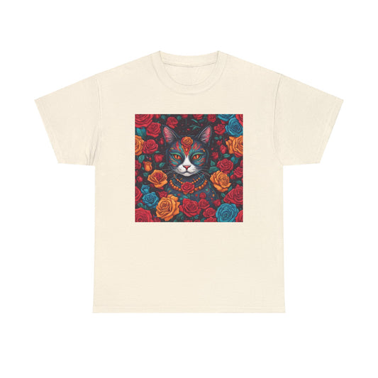 Day of the Dead Cat v4 T-shirt