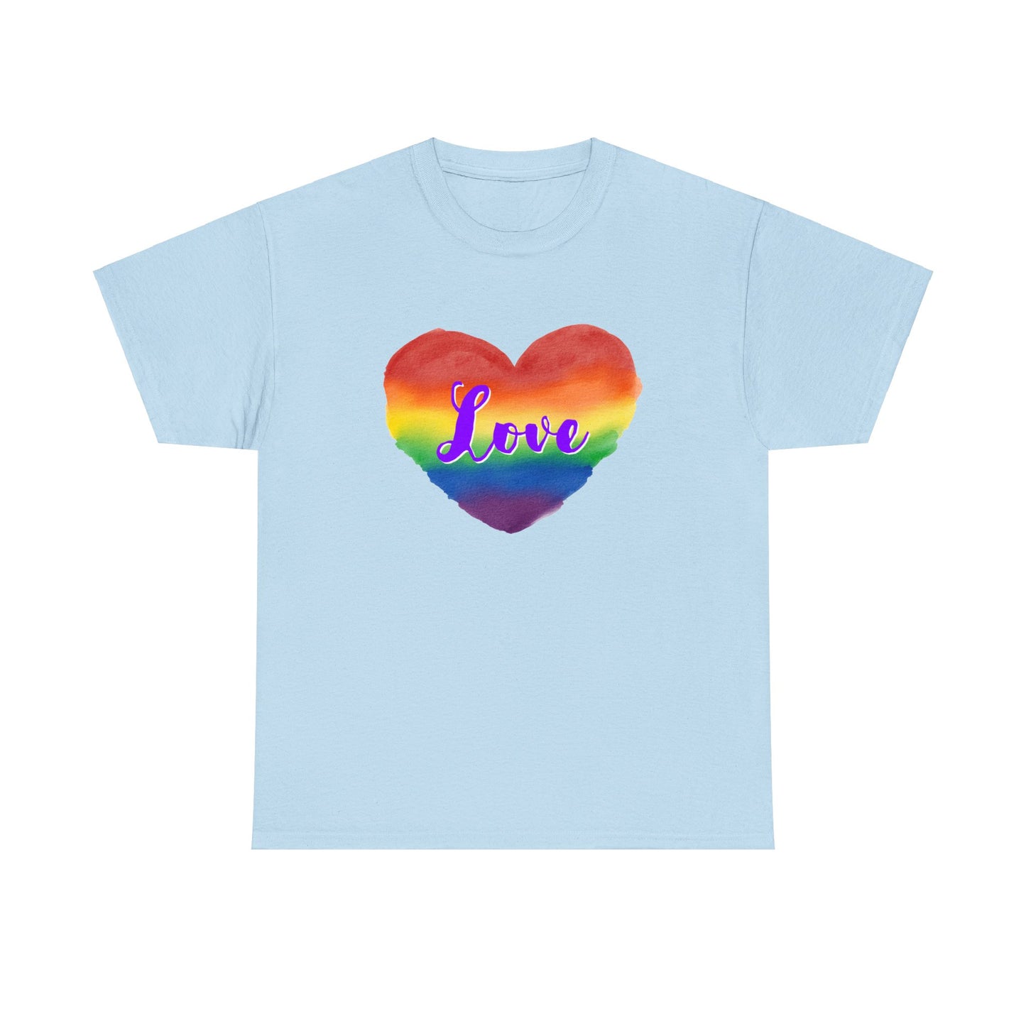 Pride Love Heart T-shirt