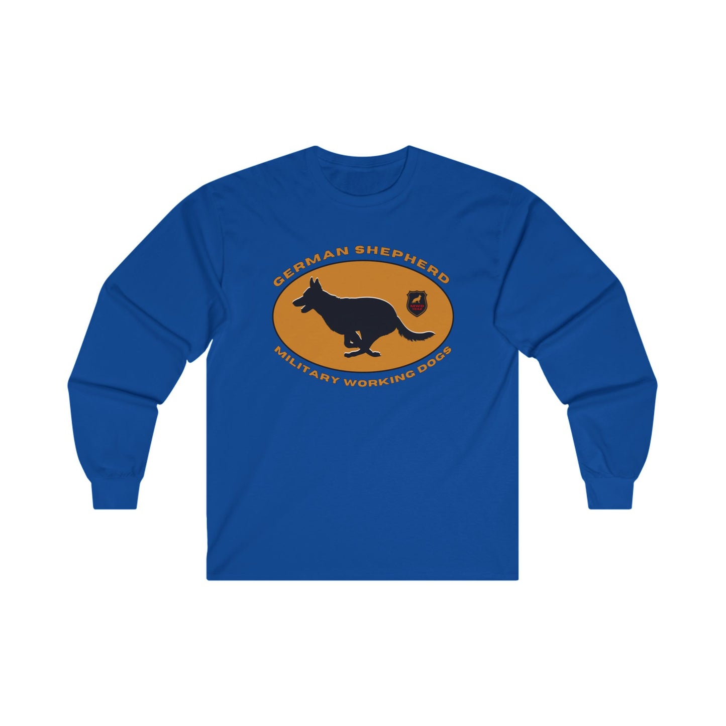 German Shepherd - Military Working Dogs - Long Sleeve Tee