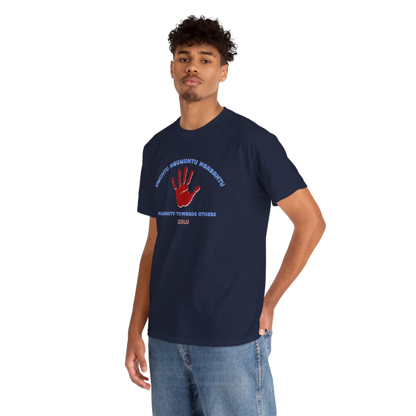 umuntu ngumuntu ngabantu - "Humanity Towards Others" - Zulu T-shirt