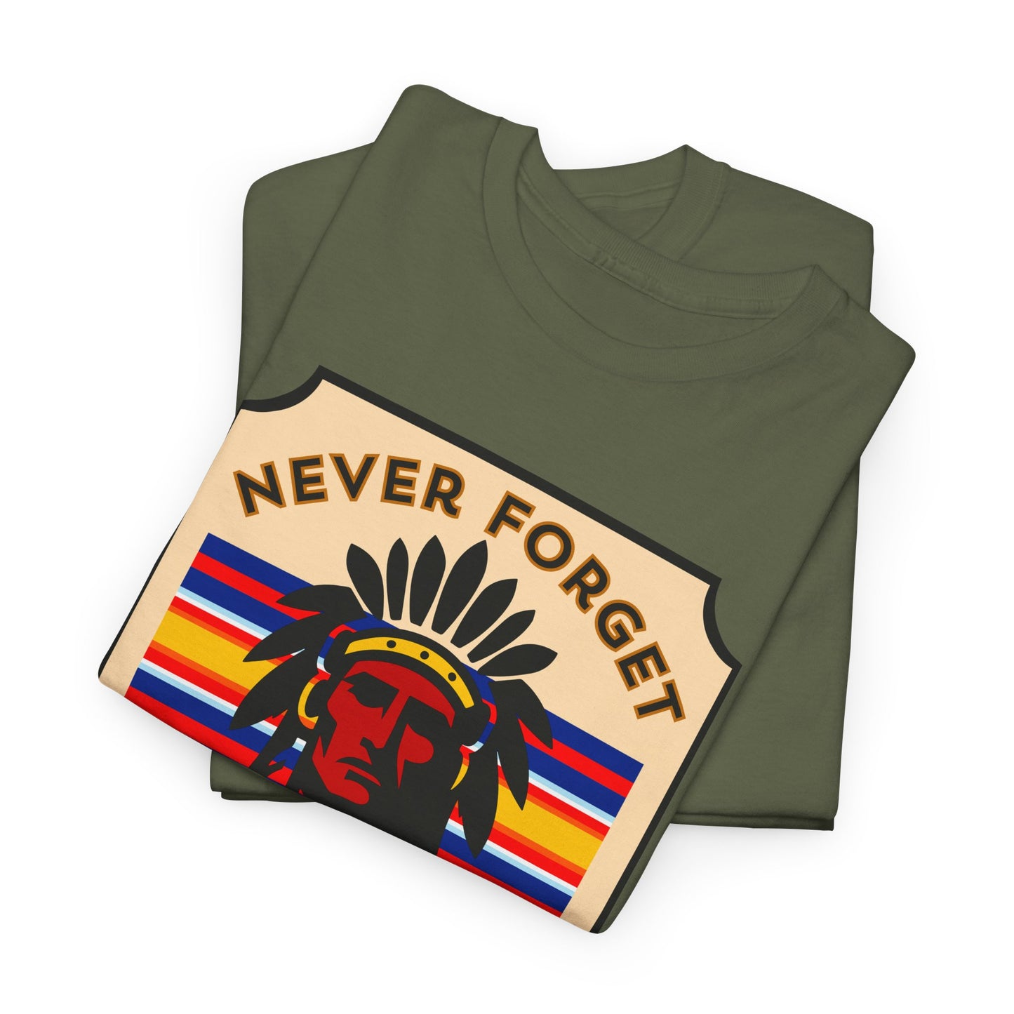 Never Forget - 350 Years of Genocide T-shirt