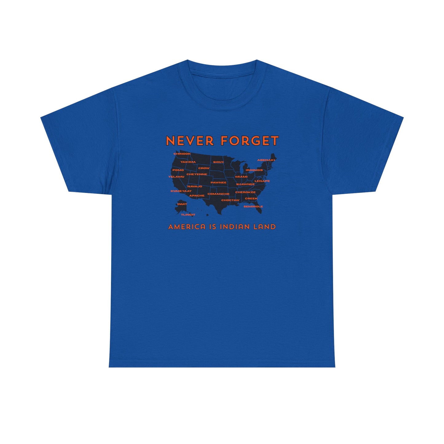 Never Forget - America is Indian Land T-shirt