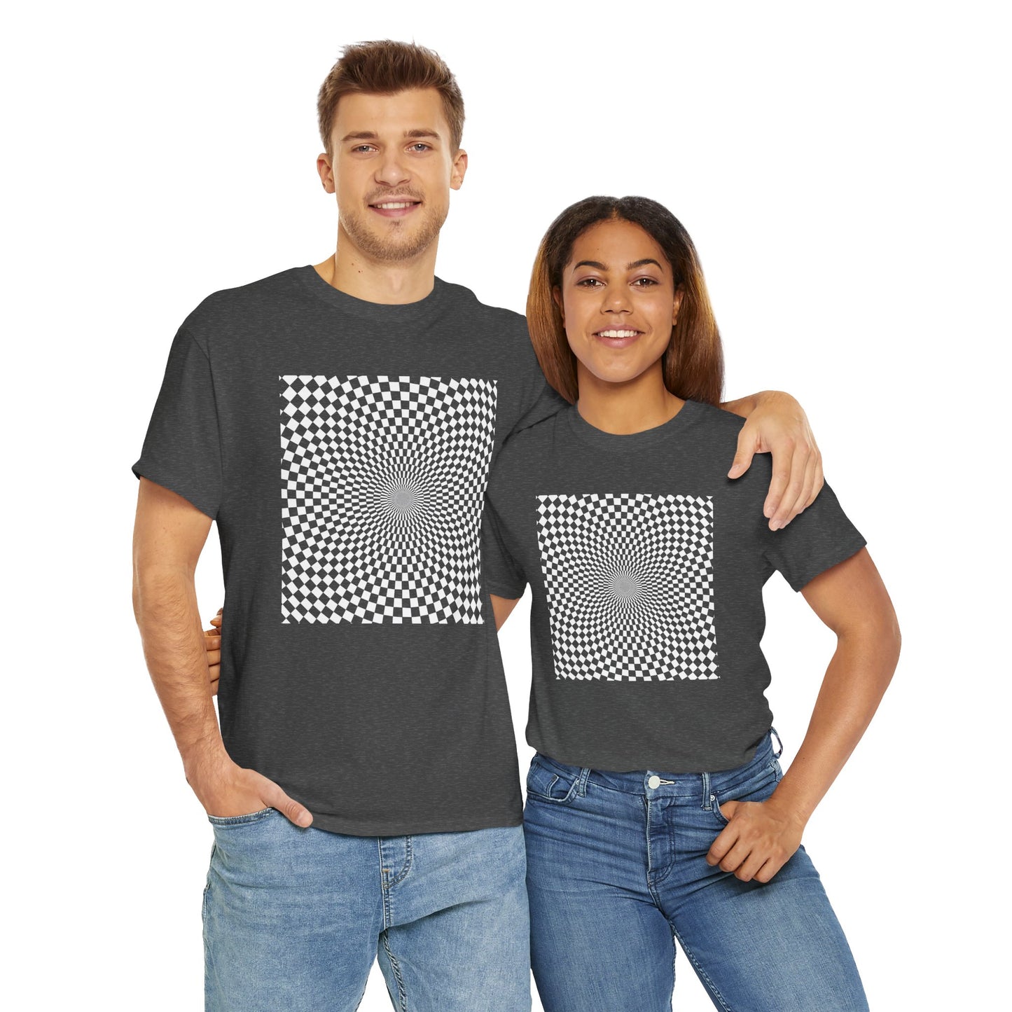 Checkerboard Illusion T-shirt