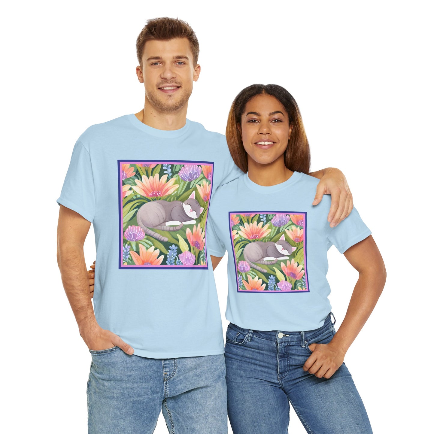 Sleeping Cat T-shirt