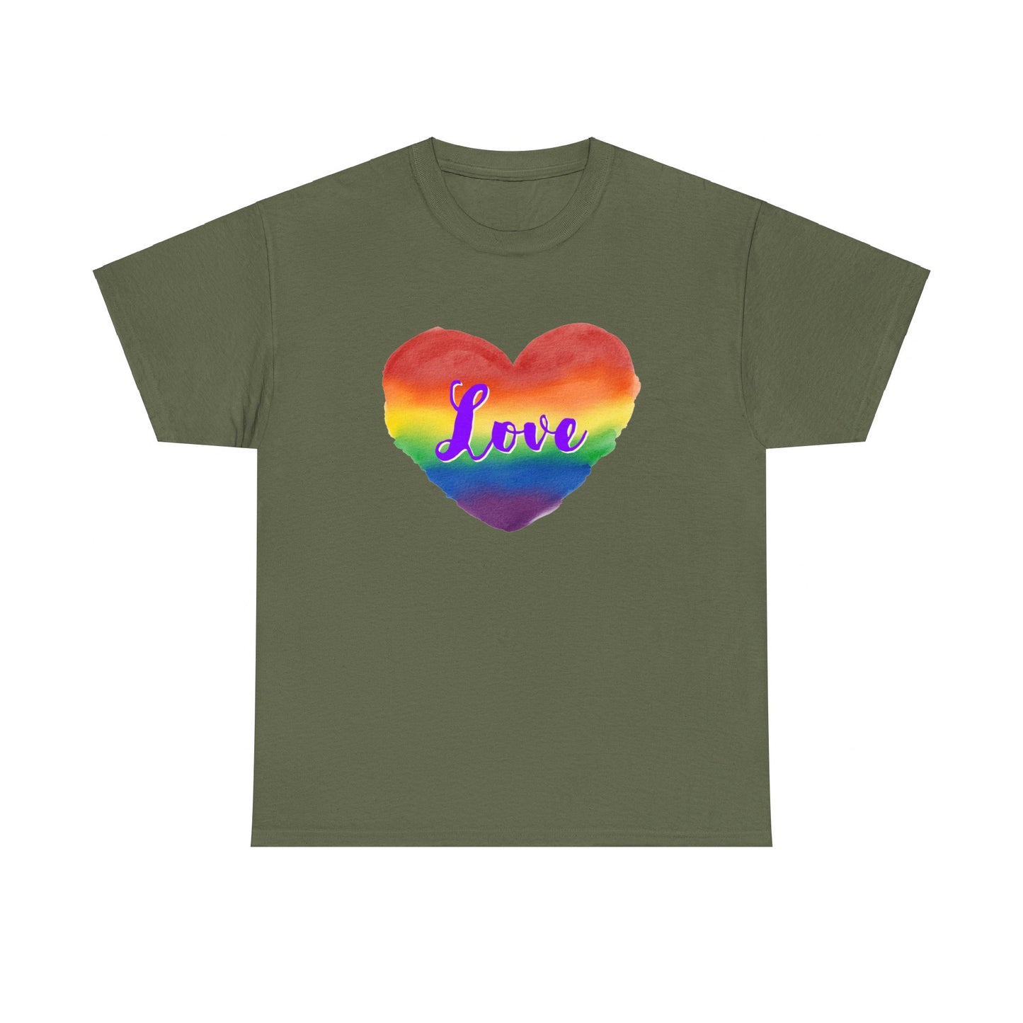 Pride Love Heart T-shirt