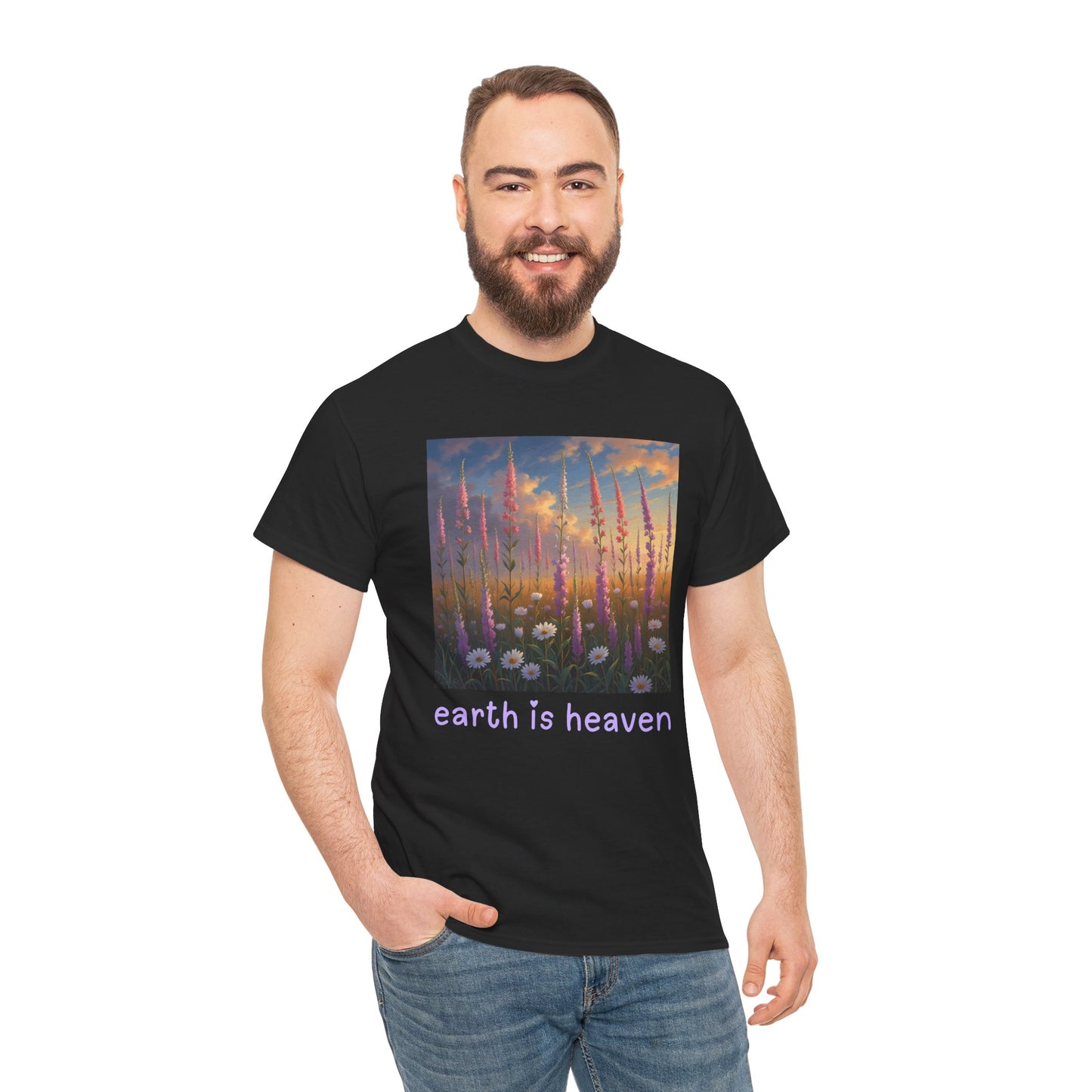 earth is heaven v3 T-shirt