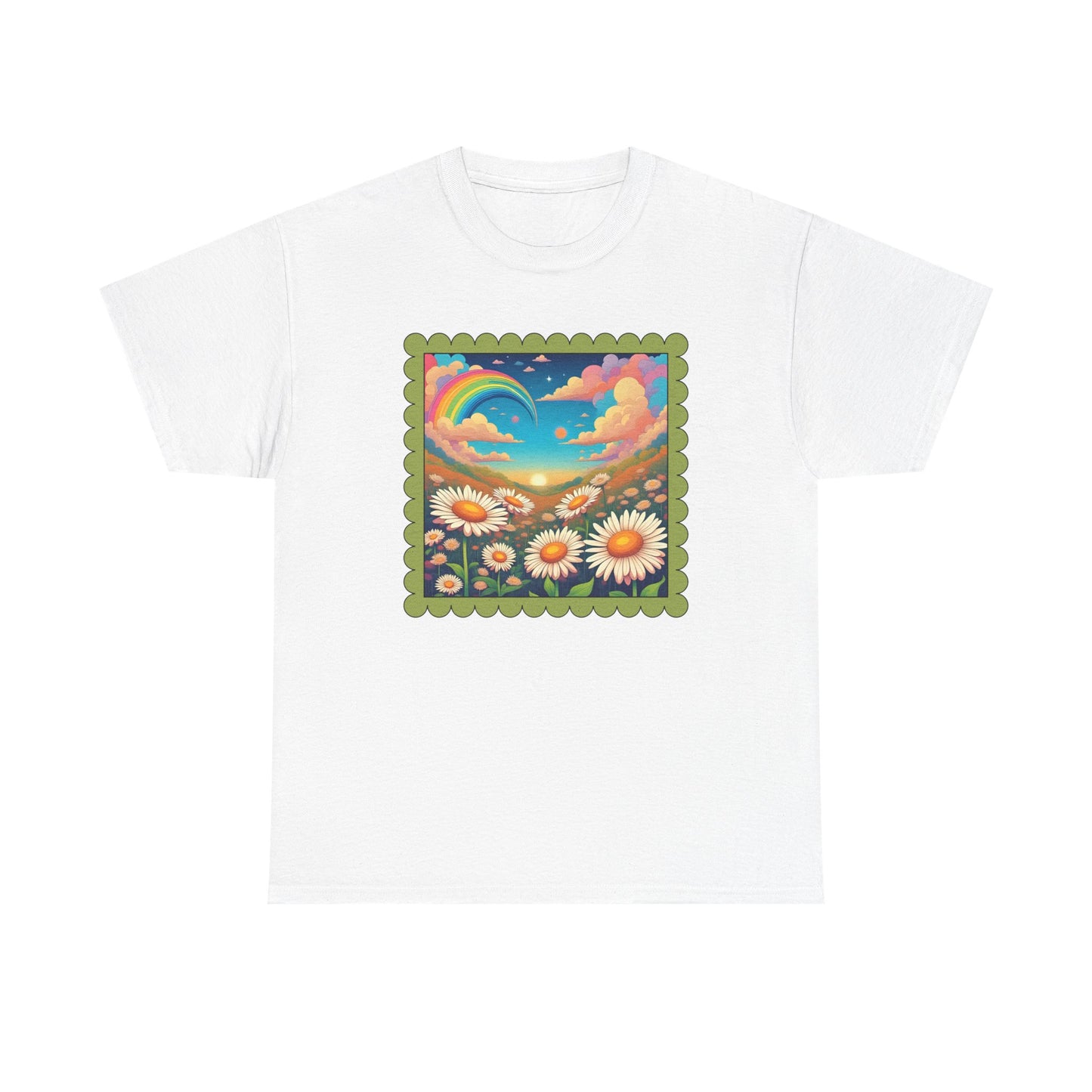 Daisies and Rainbow T-shirt
