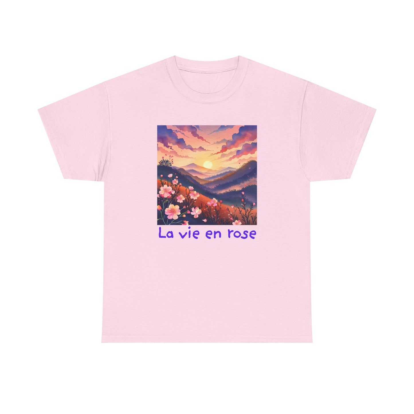 La vie en rose (Life in pink) T-shirt