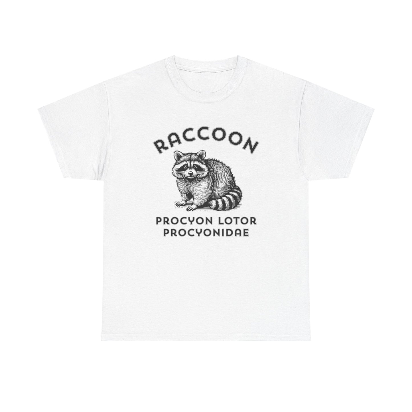 Raccoon with Scientific Names T-shirt