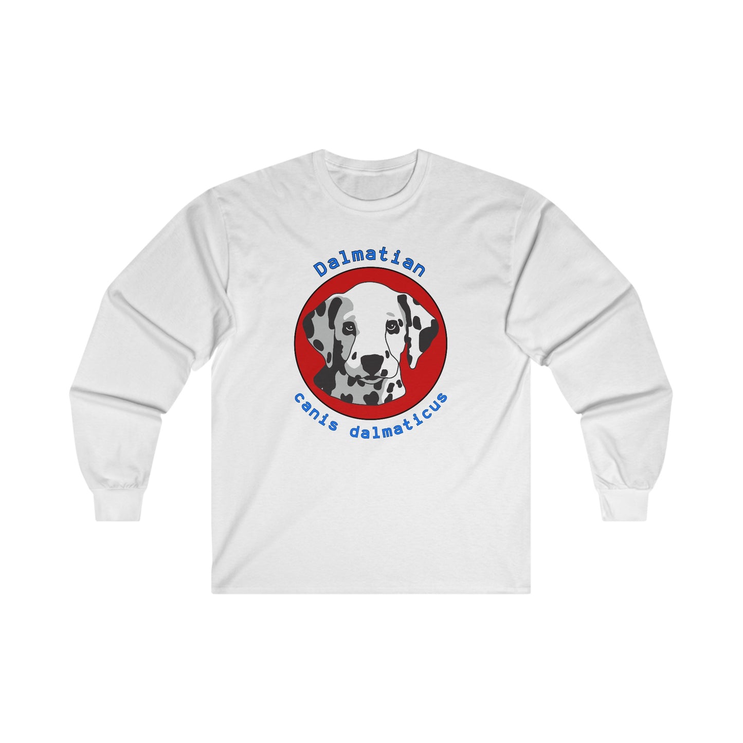 Dalmatian with Scientific Name - Long Sleeve Tee