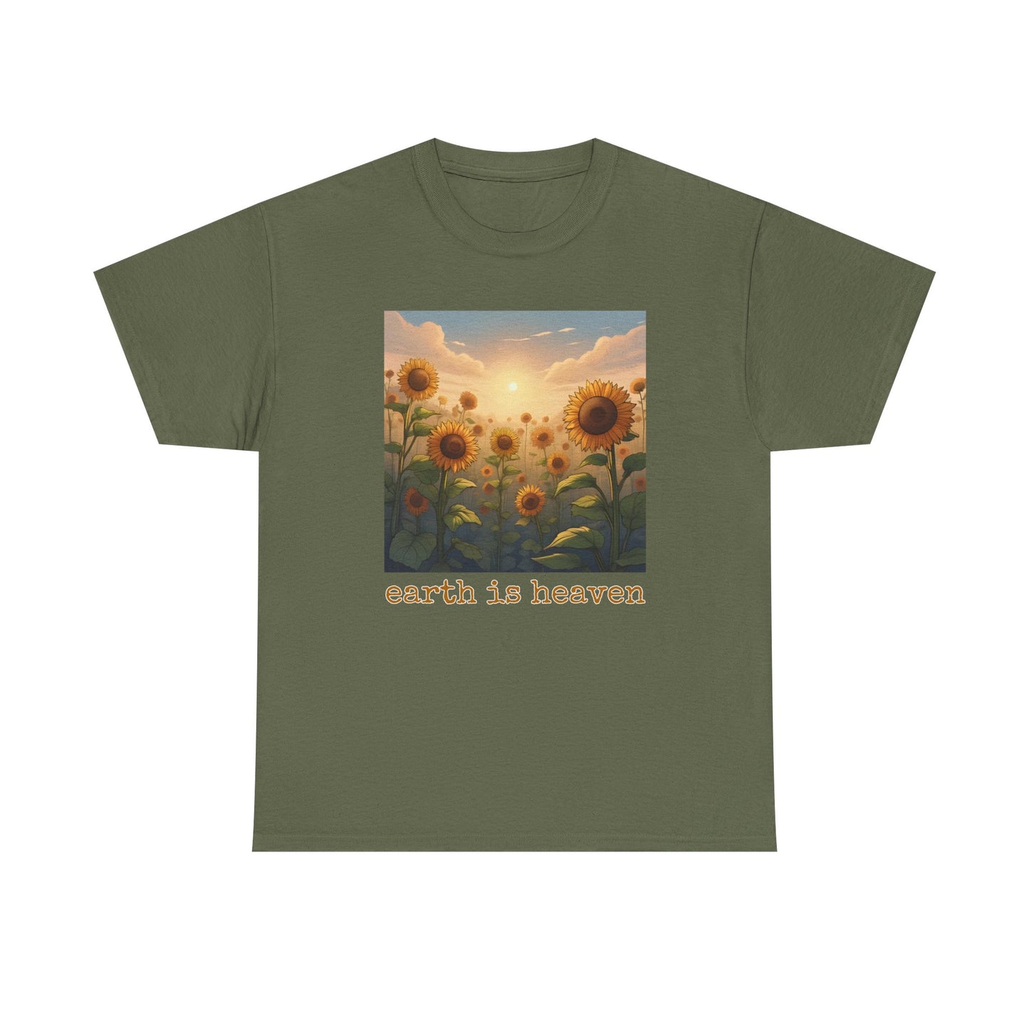 earth is heaven v2 T-shirt